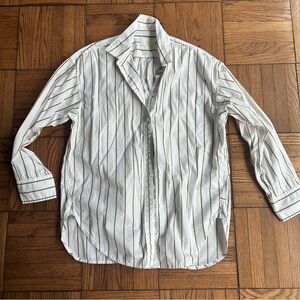 Striped Button-Up Shirt J.Crew